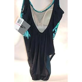 Speedo Cutup Ladies One Piece Swimsuit 10 Speedo Cutup Ladies One Piece Swimsuit 10