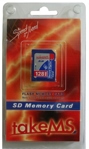 Festplatten: SecureDigital Card 128MB takeMS Retail