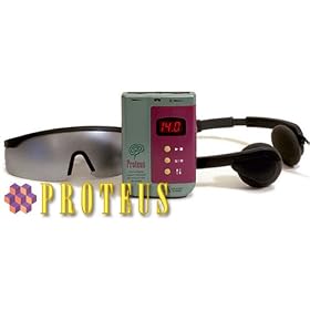 The Proteus Light and Sound Mind Machine with Ruby/Sapphire LightFrames