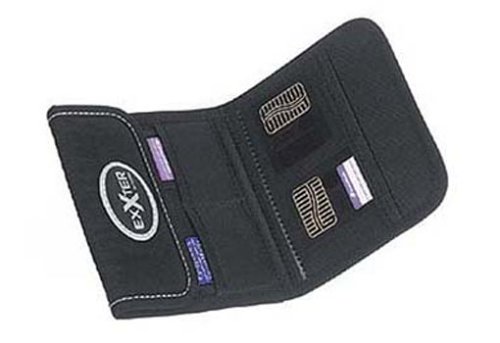 Drucker: Exxter Tasche f�r 6 SmartMedia Speicherkarten schwarz