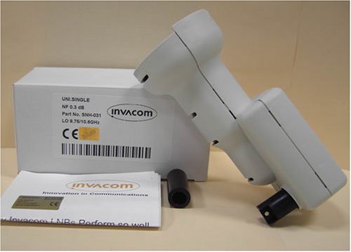 Navigationssysteme: Invacom Single LNB 0.3 dB ; mit Messprotokoll ; Profi - Qualit�t mit 5 Jahren Garantie ; HD ready ;Gratis- Zubeh�r !