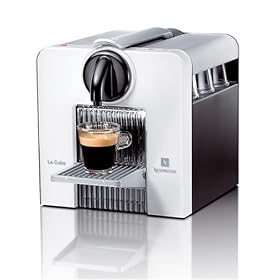 Nespresso C180W Le Cube Automatic Espresso Machine, Arctic White by Espresso Machines
