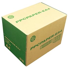 【クリックで詳細表示】PPC用紙A4サイズ(500枚×5冊入) PPCPAPER-EA4N