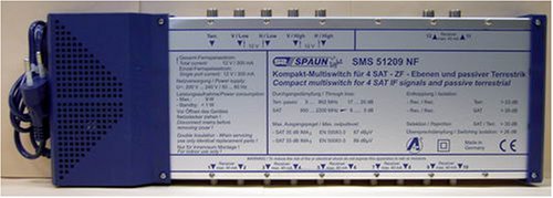 Festplatten: Spaun 5x12 Multischalter SMS 51209 NF ; 5 Jahre Garantie