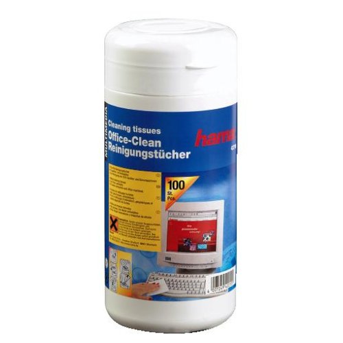 Heimkinosysteme: Hama Office-Clean Reinigungst�cher; 100 St�ck