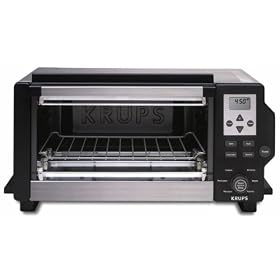 Krups FBC4-13 6-Slice Convection Digital Toaster Oven with Preset Cooking Functions by Krups