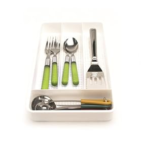 Cutlery Tray Set of 3 - (White) by 