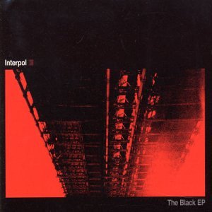 The Black EP by Interpol album cover