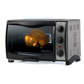 West Bend 74706 Countertop Oven with Rotisserie Attachment by Broilers