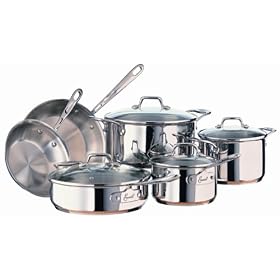Emerilware Stainless 10-Piece Cookware Set by Emerilware