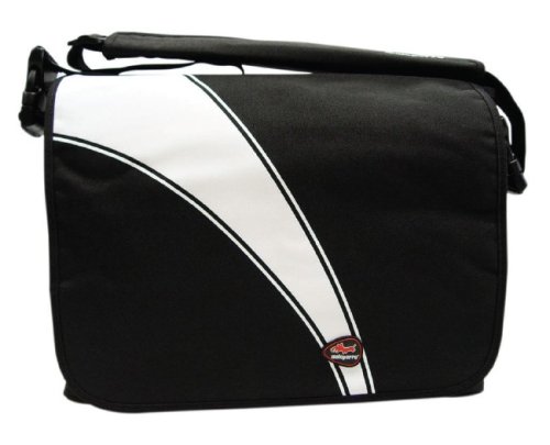 Lautsprecher: Laptoptasche Notebooktasche maloperro "ELTIBURON" BLACK bis 12"