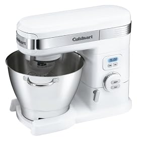 Cuisinart SM-55 5-1 2-Quart 12-Speed Stand Mixer, White by Cuisinart