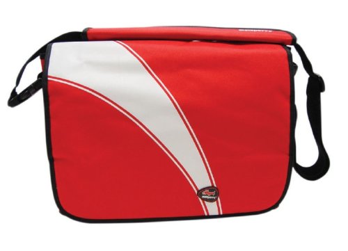 Lautsprecher: Laptoptasche Notebooktasche maloperro "ELTIBURON" RED bis 12"