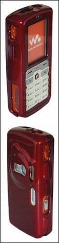 Verst&auml;rker und Receiver: VCT Crystal Case RED Sony-Ericsson W800i