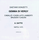 Donizetti: Gemma Di Vergy