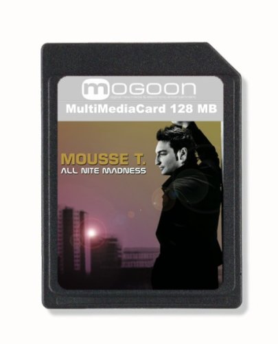 MP3 Player: Mogoon Mousse T "All Nite Madness" MultiMediaCard 128 MB