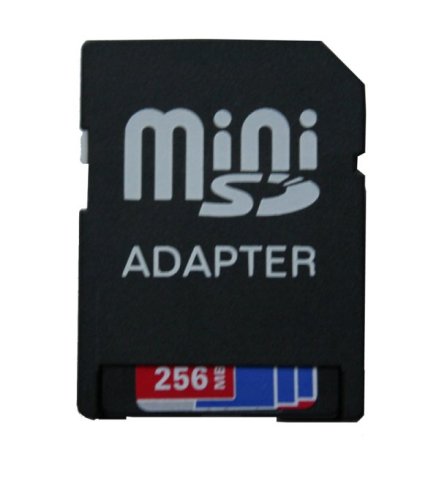MP3 Player: Memory Solution takeMS miniSD 256.0 MB SecureDigital Card 256 MB