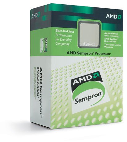 Elektronik und Foto: AMD Sempron 3100+ 1.8GHz Prozessor, Palermo, 256KB Cache, 800FSB, SKT 754, 64Bit mit K�hler