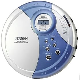 Jensen Personal CD Player with Base Boost