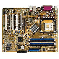 Elektronik und Foto: Asustek P4S800D-X SKT478 SIS655FX ATX Mainboard