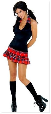 Sorority Sue - Womens Sexy Schoolgirl Costumes Uniform Outfit