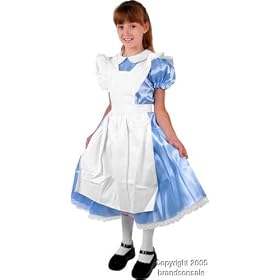 Child's Alice in Wonderland Costume (Size:X-small 4-6)