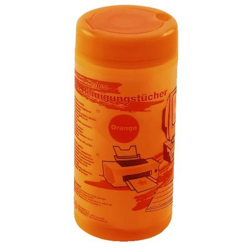 Heimkinosysteme: Hama Office-Clean-Reiniungst�cher, Orange