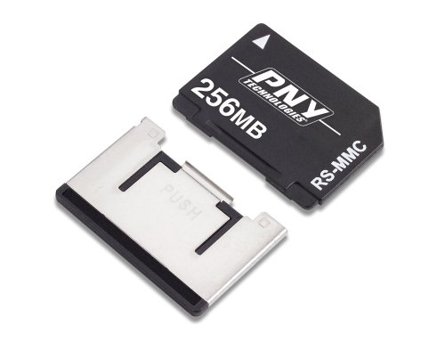 Projektoren: PNY Reduced Size MultiMedia (RS-MMC) Card 256MB Speicherkarte