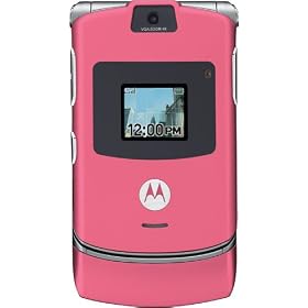 Amazon.com: Motorola RAZR V3 Pink Phone (AT&T): Cell Phones & Service from amazon.com