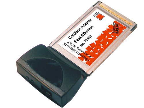 Festnetztelefone: Fast Ethernet CardBus Adapter