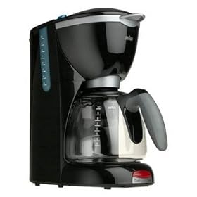 Braun KF510-BK AromaDeluxe 10-Cup Coffeemaker, Black by Braun