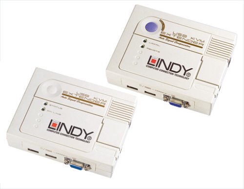 Lautsprecher: Lindy Cat.5 KVM Extender f�r 2xUSB + VGA