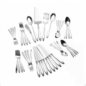 International Silver Prelude Place Size 46-Piece Flatware Set, Service for 8 by International Silver