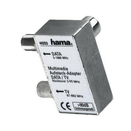 Heimkinosysteme: Hama BK-Adapter f�r Kabelmodem