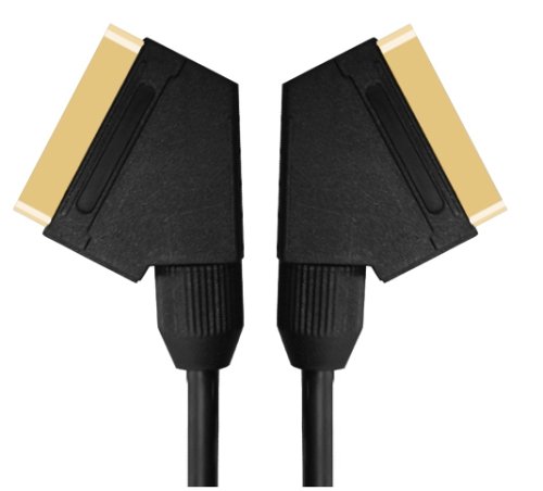 Heimkinosysteme: Hibaba Gold �berzogenes SCART zu SCART Kabel 1.5m