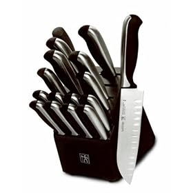 Henckels International Fine Edge Synergy 17 Pc Block Set by Henckels