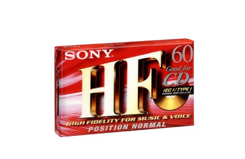 Festplatten: Sony C- 60 HF Audiokassette (60min)