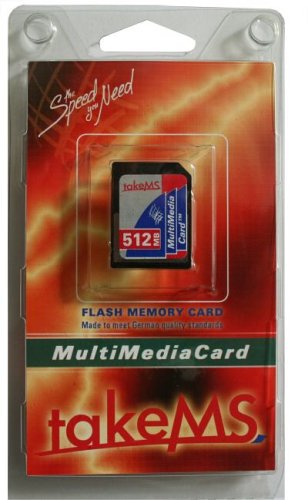 MP3 Player: Multimedia-Card Retail 512MB takeMS