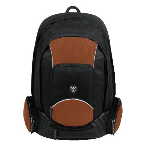 Camcorder: Chiemsee Notebook-Rucksack burned-orange/schwarz