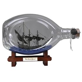 Pirates of the Caribbean Black Pearl Ship in a Bottle Pirates of the Caribbean Black Pearl Ship in a Bottle