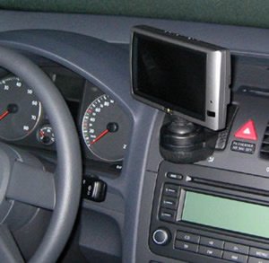 Elektronik und Foto: ARAT Navigationshalterung f�r VW Golf V ab Bj. 03
