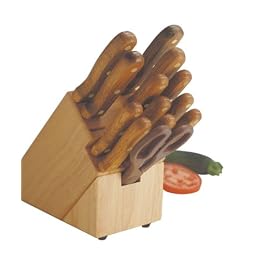 (Wood) 25-Piece Set (3 Parer, 4 Vegetable Slicer, 5 Utility, 6 Boning, 8 Bread, 8 Slicer,... by Cheese Slicers