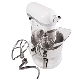 KitchenAid KP26M1XMR Professional 600 Series 6-Quart Stand Mixer, Meringue by Bread Machines