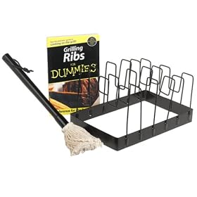 Charcoal Companion Grilling Ribs For Dummies Set by Charcoal Grills