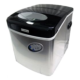 Cytron Portable Stainless Steel Ice Maker HZB-15 Soft Touch Control 35 Lbs Ice Cube by Cytron