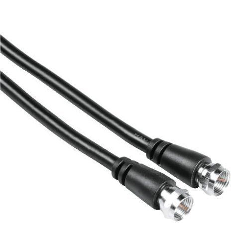 Heimkinosysteme: Hama SAT-Anschlusskabel, F-Stecker - F-Stecker, 1,5 m