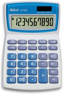 Navigationssysteme: Ibico 210 X Taschenrechner