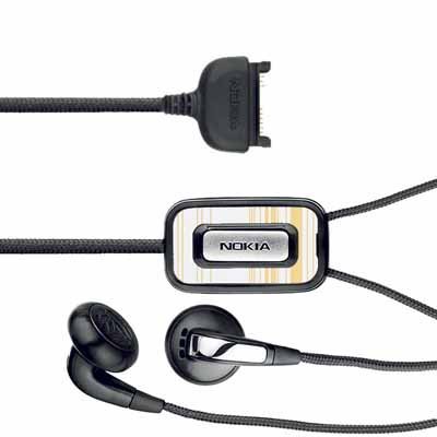 NoteBook: NOKIA HS-31 Fashion Stereo Headset schwarz