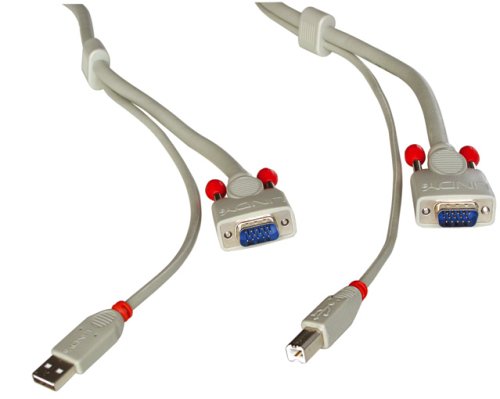 Kompaktanlagen: KVM-USB-2.0-Kabel, 1m