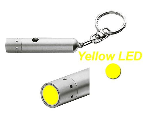 Lautsprecher: LED Taschenlampe V9 Micro Lenser orange